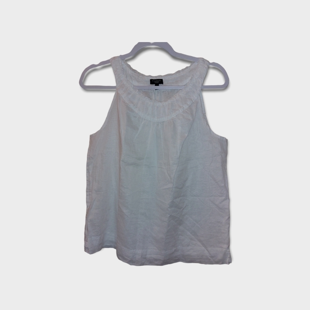 TALBOTS LADIES SLEEVELESS COTTON TANK- size 12P